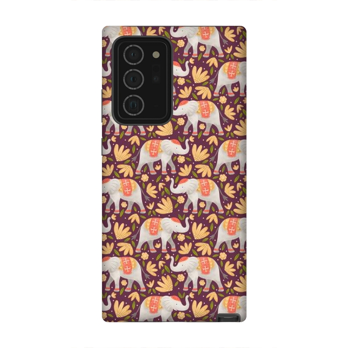 Galaxy Note 20 Ultra StrongFit Majestic Elephants by Noonday Design