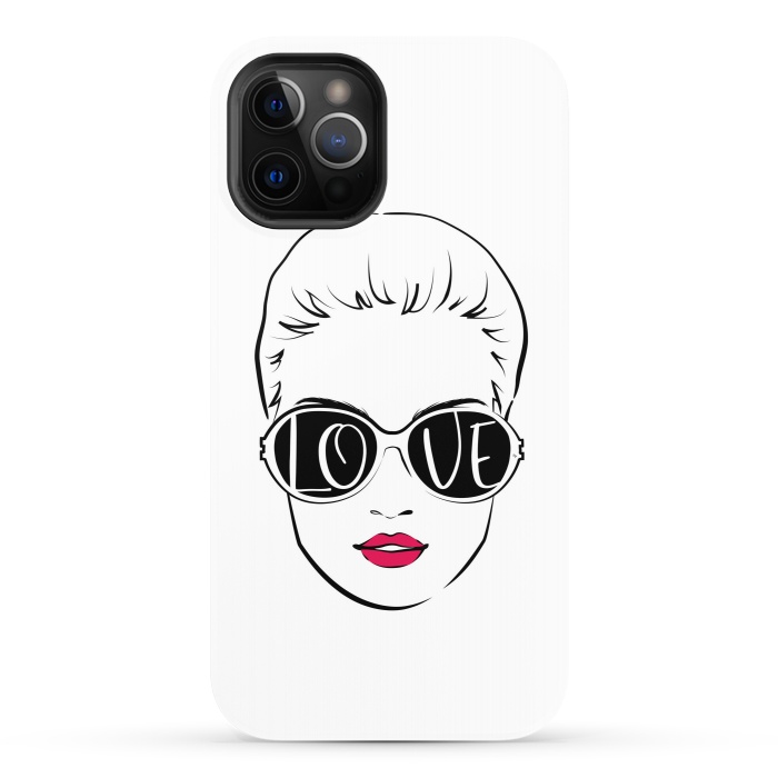 iPhone 12 Pro StrongFit Love Sunglasses by Martina
