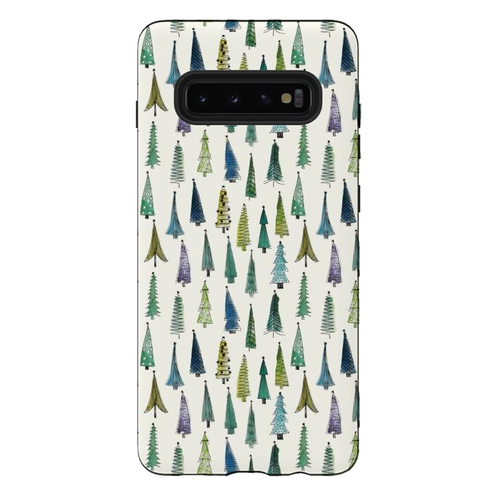 Galaxy S10 plus StrongFit Christmas trees  by Winston