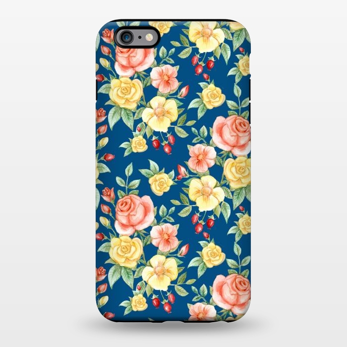 iPhone 6/6s plus StrongFit Pink and yellow roses  by Winston