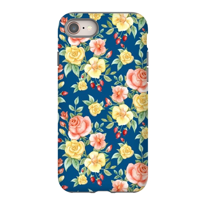 iPhone 8 StrongFit Pink and yellow roses  by Winston