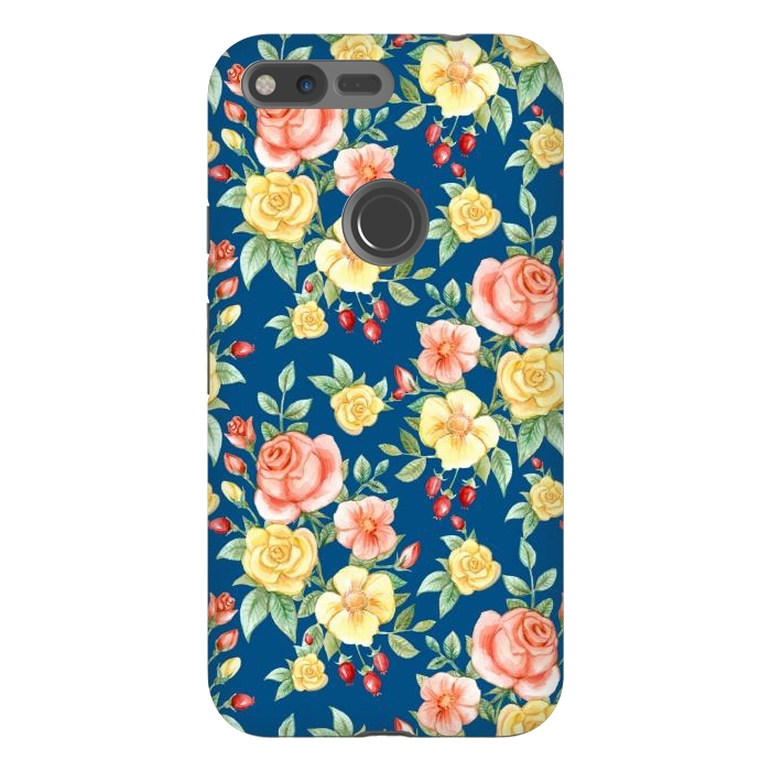 Pixel XL StrongFit Pink and yellow roses  by Winston