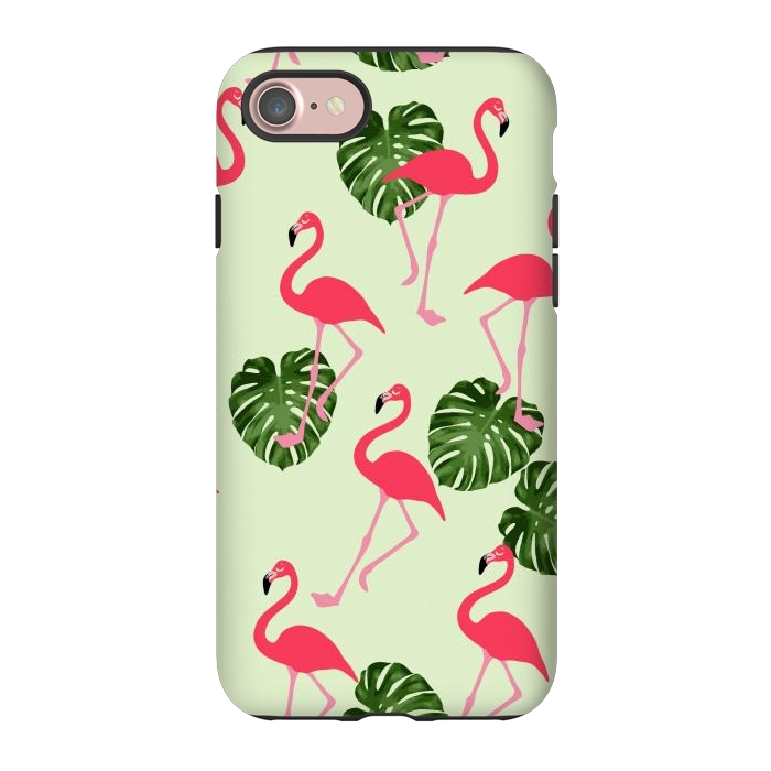 iPhone 7 StrongFit Flamingos  by Winston