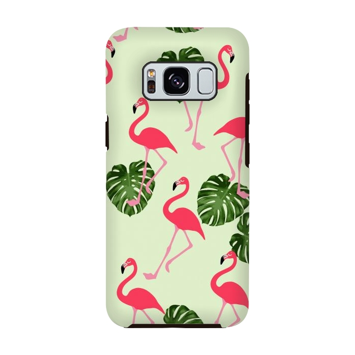 Galaxy S8 StrongFit Flamingos  by Winston
