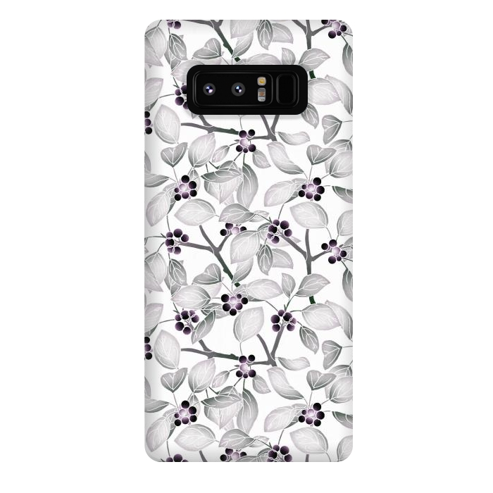 Galaxy Note 8 StrongFit Pale flowers  by Winston
