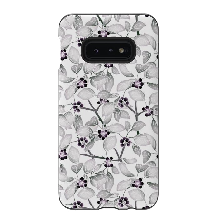 Galaxy S10e StrongFit Pale flowers  by Winston