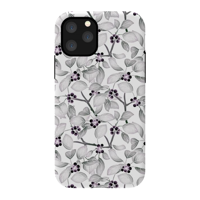 iPhone 11 Pro StrongFit Pale flowers  by Winston