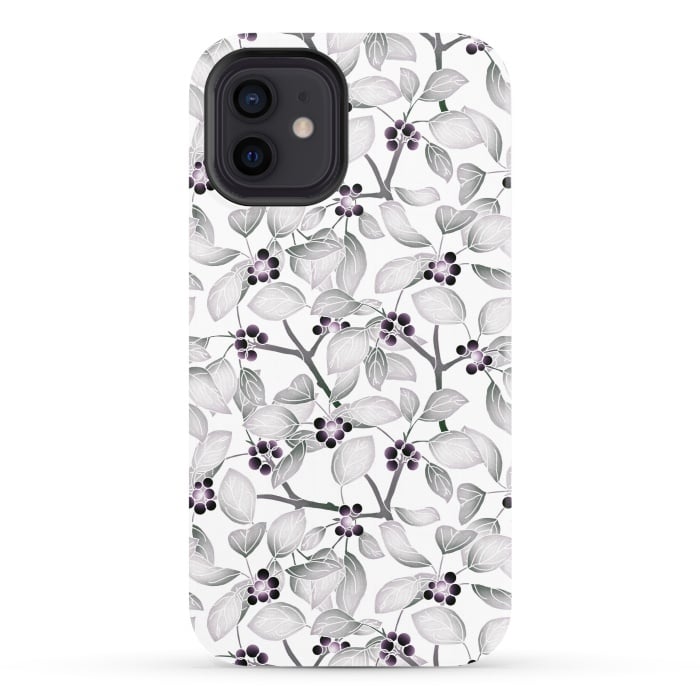 iPhone 12 StrongFit Pale flowers  by Winston