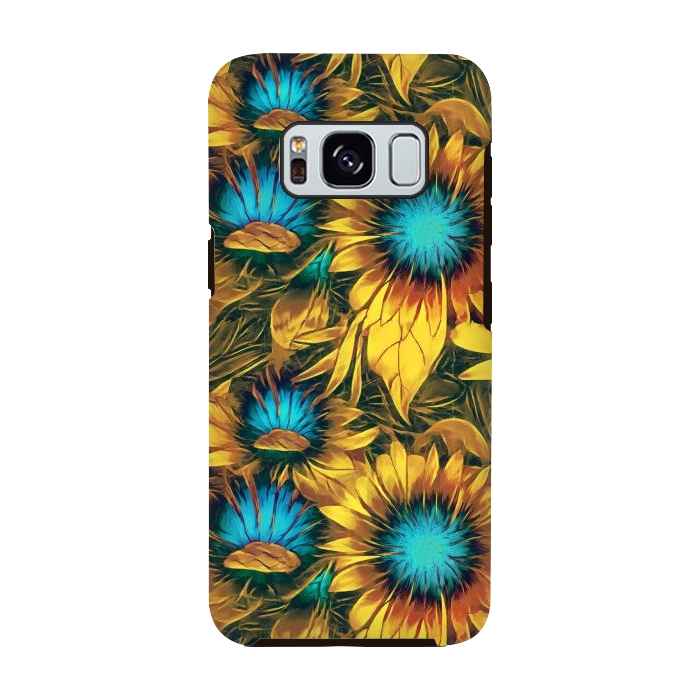 Galaxy S8 StrongFit Sunflowers  by Winston