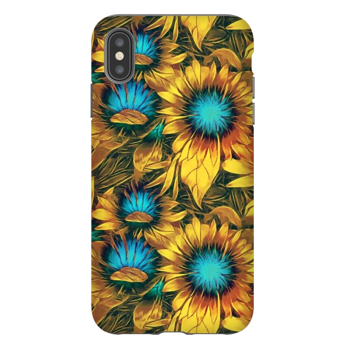 iPhone Xs Max StrongFit Sunflowers  by Winston