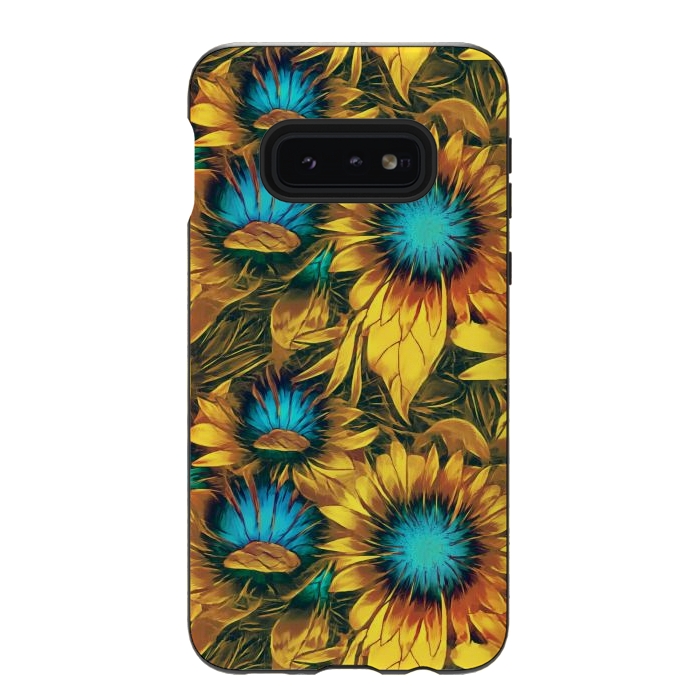 Galaxy S10e StrongFit Sunflowers  by Winston