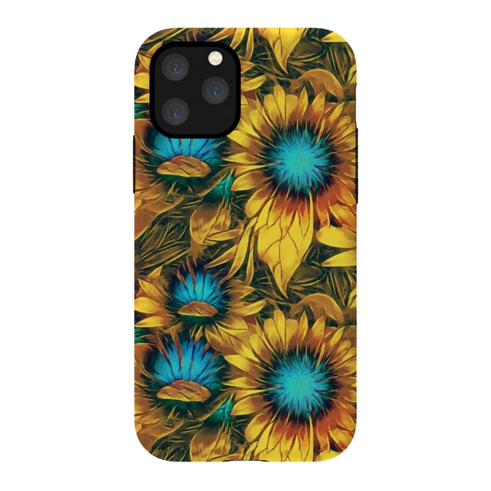 iPhone 11 Pro StrongFit Sunflowers  by Winston