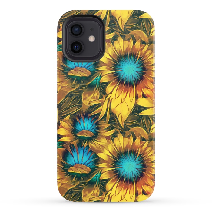 iPhone 12 StrongFit Sunflowers  by Winston