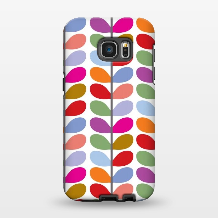 Galaxy S7 EDGE StrongFit Colorful leaves  by Winston