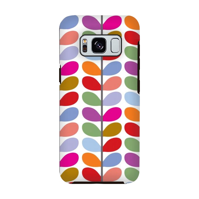 Galaxy S8 StrongFit Colorful leaves  by Winston