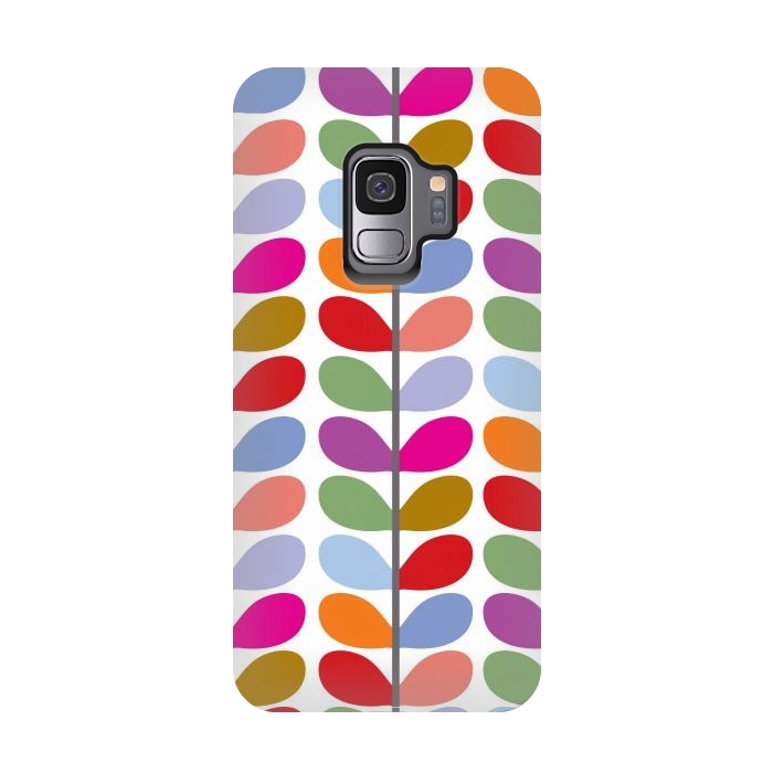Galaxy S9 StrongFit Colorful leaves  by Winston