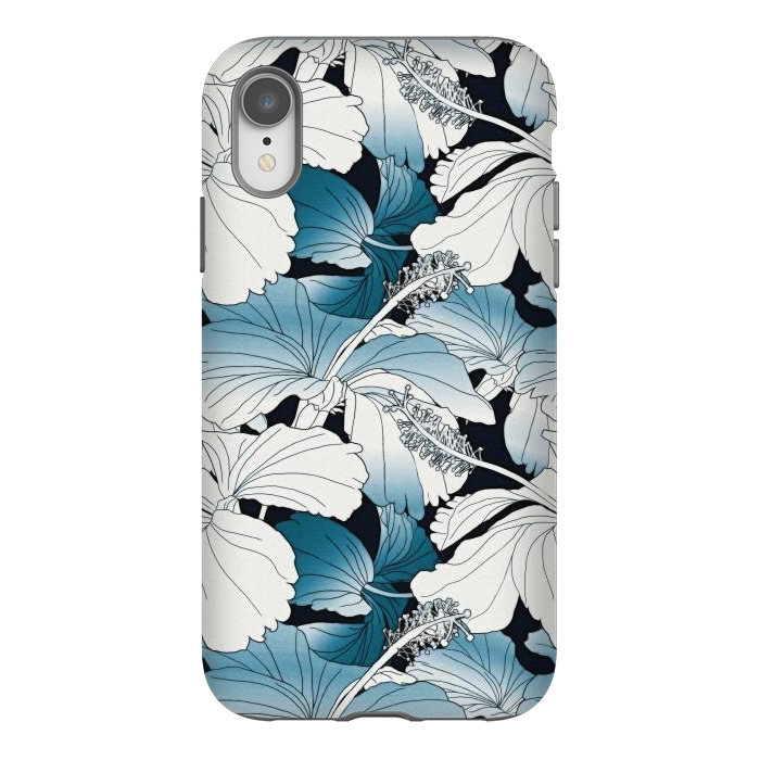 iPhone Xr StrongFit White hibiscus  by Winston