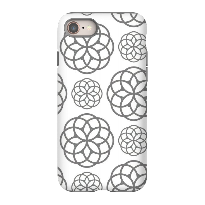 iPhone 8 StrongFit Geometric circles  by Winston