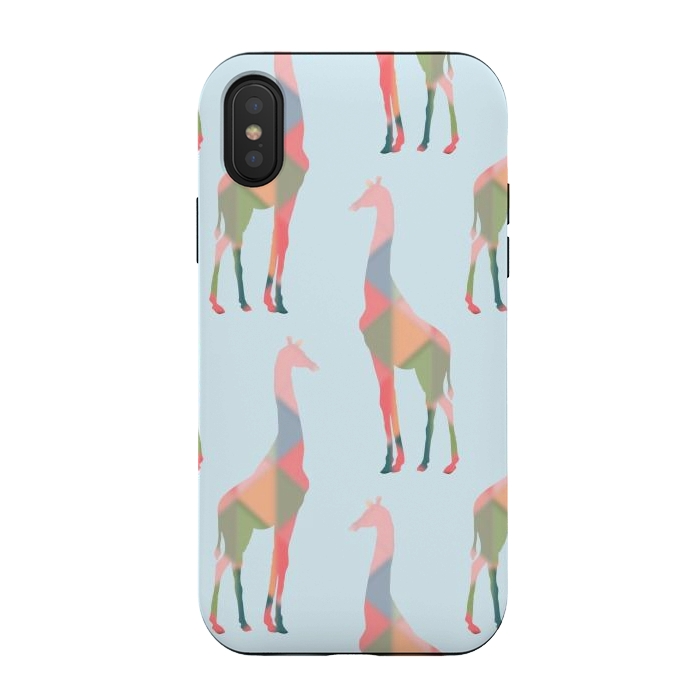 iPhone Xs / X StrongFit Giraffes  by Winston