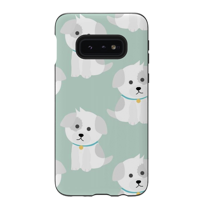 Galaxy S10e StrongFit Cute puppies  by Winston