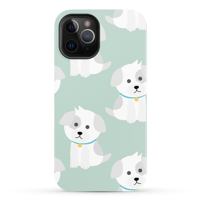 iPhone 12 Pro StrongFit Cute puppies  by Winston