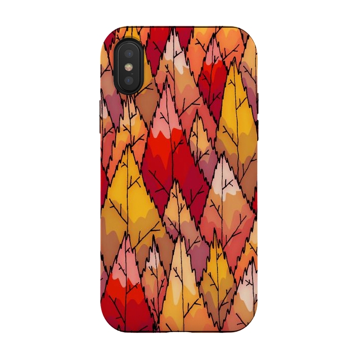 iPhone Xs / X StrongFit The autumnal woodland  by Steve Wade (Swade)