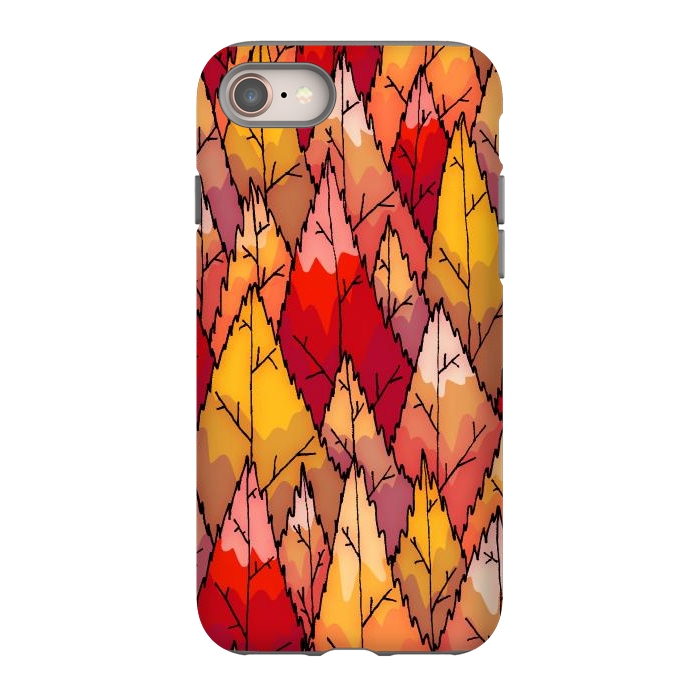 iPhone 8 StrongFit The autumnal woodland  by Steve Wade (Swade)