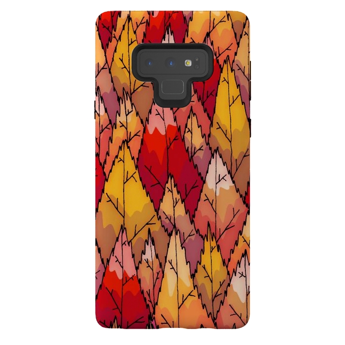 Galaxy Note 9 StrongFit The autumnal woodland  by Steve Wade (Swade)