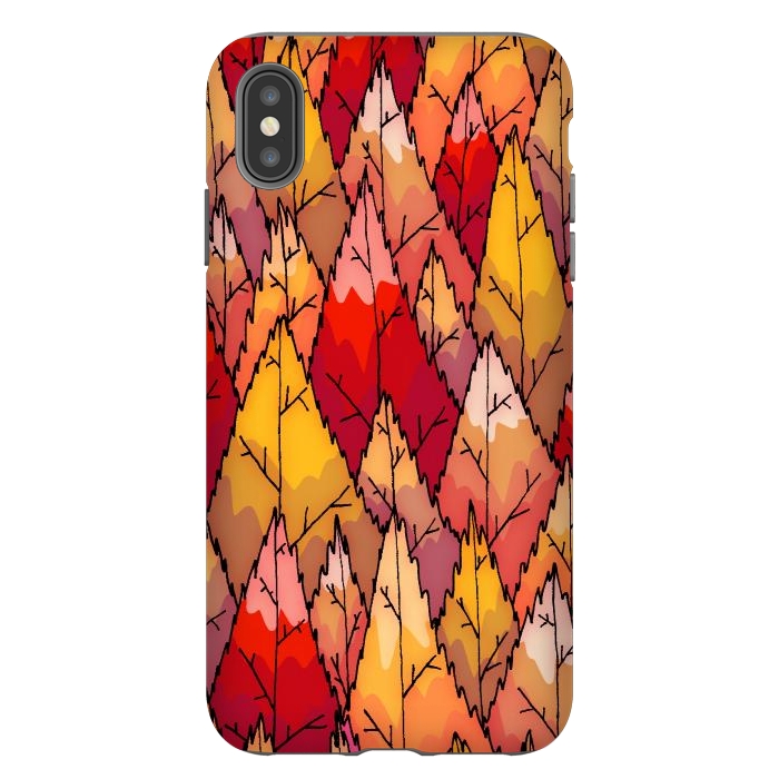 iPhone Xs Max StrongFit The autumnal woodland  by Steve Wade (Swade)