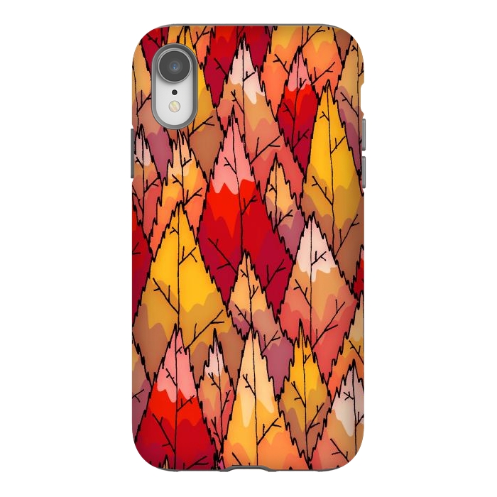 iPhone Xr StrongFit The autumnal woodland  by Steve Wade (Swade)