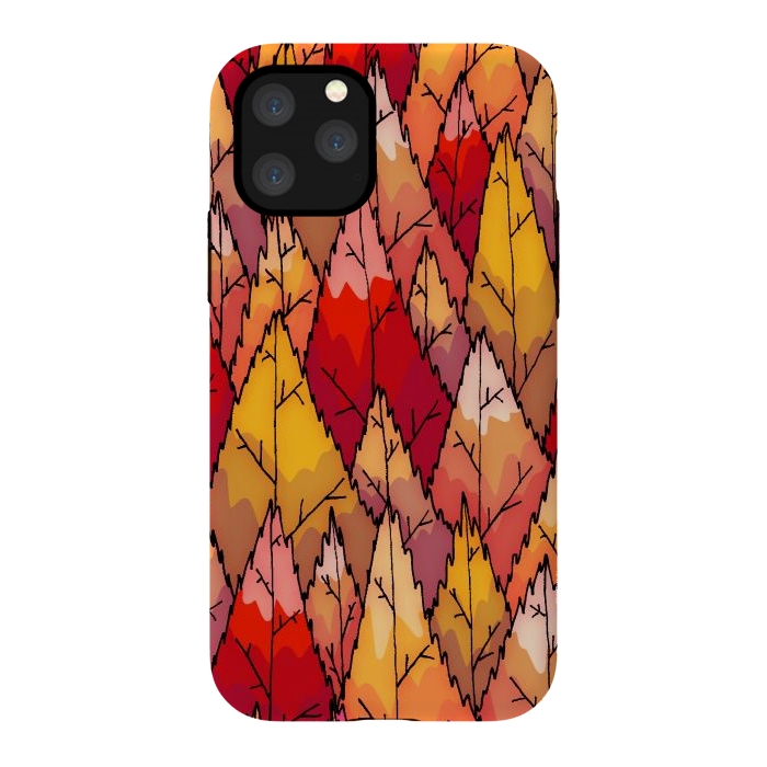 iPhone 11 Pro StrongFit The autumnal woodland  by Steve Wade (Swade)