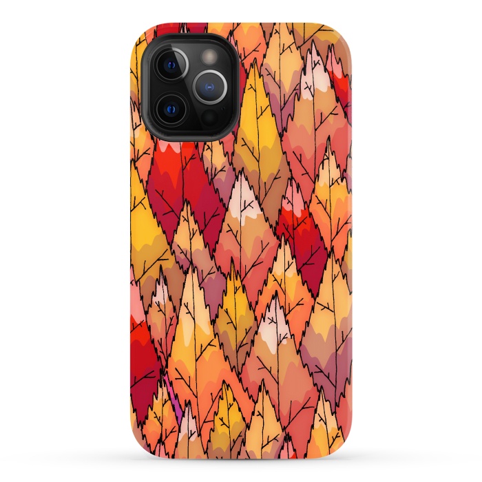 iPhone 12 Pro Max StrongFit The autumnal woodland  by Steve Wade (Swade)
