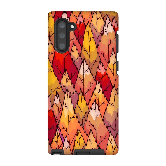 Galaxy Note 10 StrongFit The autumnal woodland  by Steve Wade (Swade)