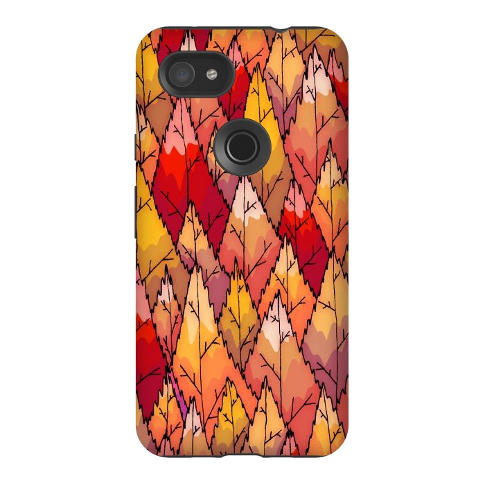 Pixel 3AXL StrongFit The autumnal woodland  by Steve Wade (Swade)