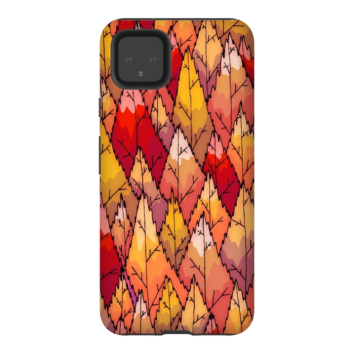 Pixel 4XL StrongFit The autumnal woodland  by Steve Wade (Swade)