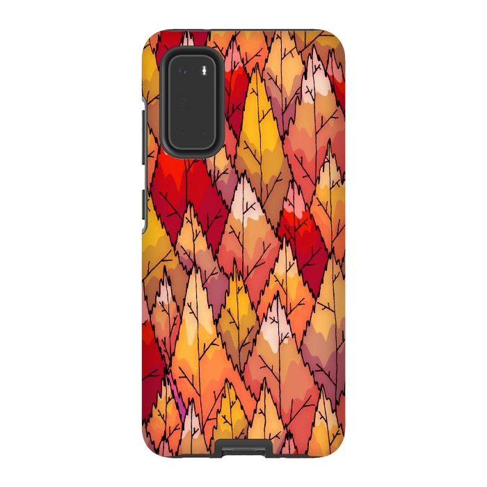 Galaxy S20 StrongFit The autumnal woodland  by Steve Wade (Swade)