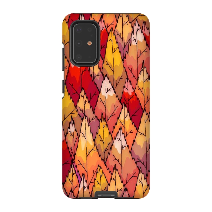 Galaxy S20 Plus StrongFit The autumnal woodland  by Steve Wade (Swade)