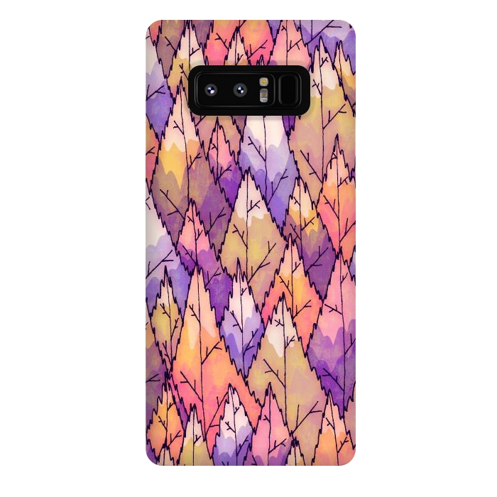 Galaxy Note 8 StrongFit Of autumn and trees by Steve Wade (Swade)
