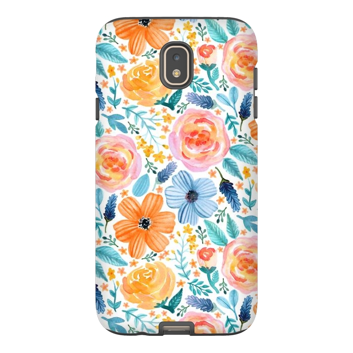 Galaxy J7 StrongFit Bold Blooms by Tangerine-Tane