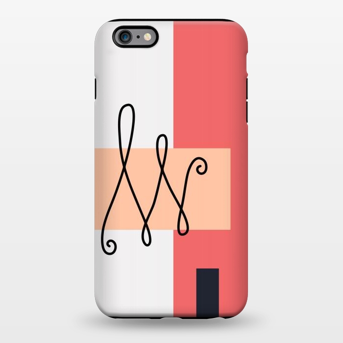 iPhone 6/6s plus StrongFit Geometrical Minimal Art 10 by Creativeaxle