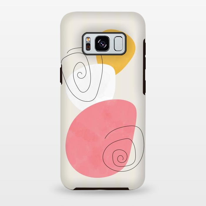 Galaxy S8 plus StrongFit Chilling Minimal Art by Creativeaxle