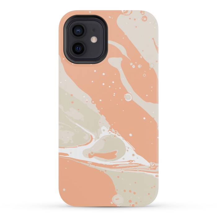 iPhone 12 mini StrongFit Gaya Abstract by Creativeaxle