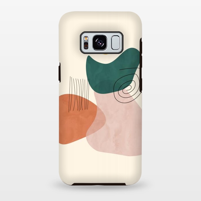 Galaxy S8 plus StrongFit Frontline Minimal Art by Creativeaxle