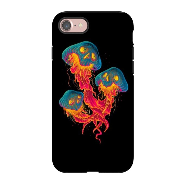 iPhone 7 StrongFit Jellyskull by Afif Quilimo