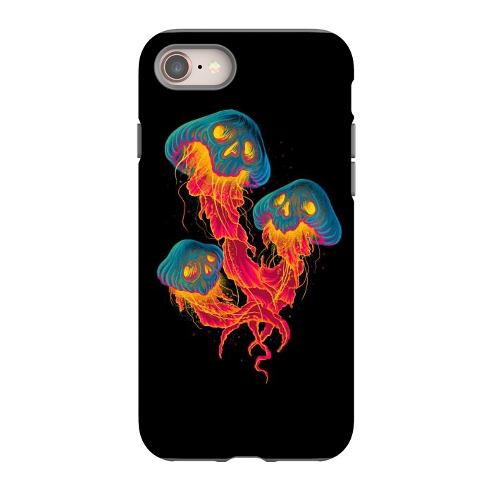 iPhone 8 StrongFit Jellyskull by Afif Quilimo