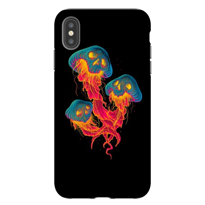iPhone Xs Max StrongFit Jellyskull by Afif Quilimo