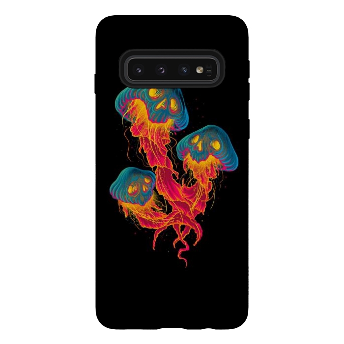 Galaxy S10 StrongFit Jellyskull by Afif Quilimo