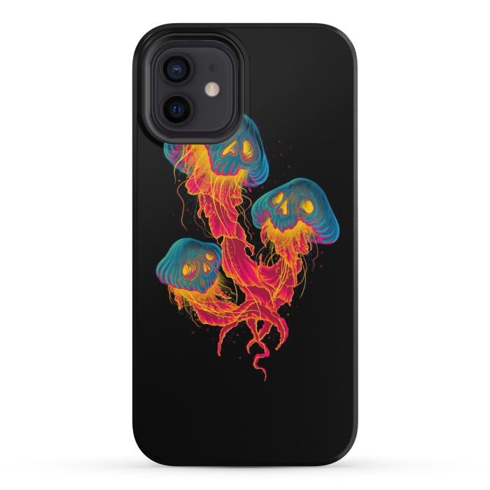 iPhone 12 mini StrongFit Jellyskull by Afif Quilimo