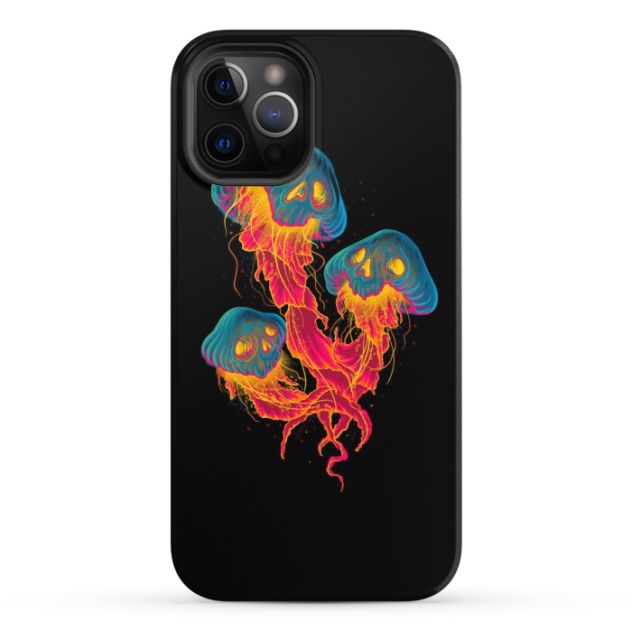 iPhone 12 Pro StrongFit Jellyskull by Afif Quilimo