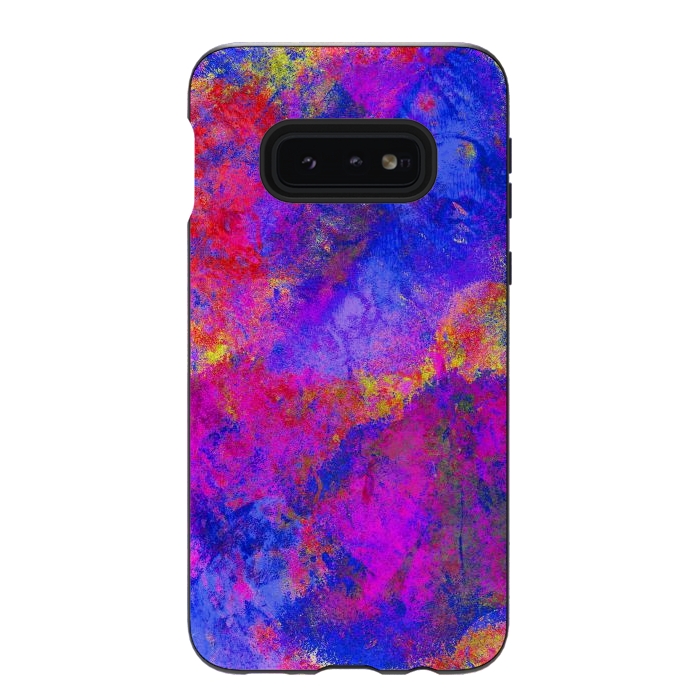 Galaxy S10e StrongFit The deep blues and purple of the cosmos by Steve Wade (Swade)
